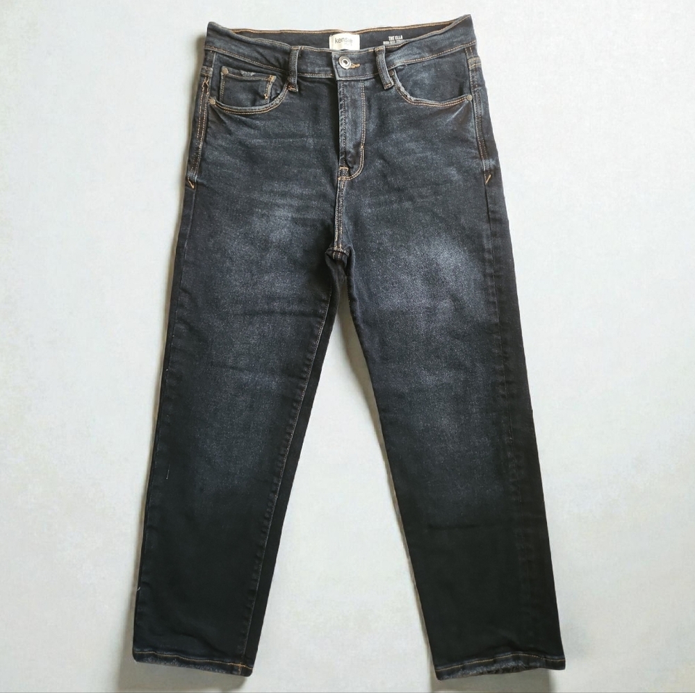 Kensie Ella High Rise Straight Jeans-Size 6